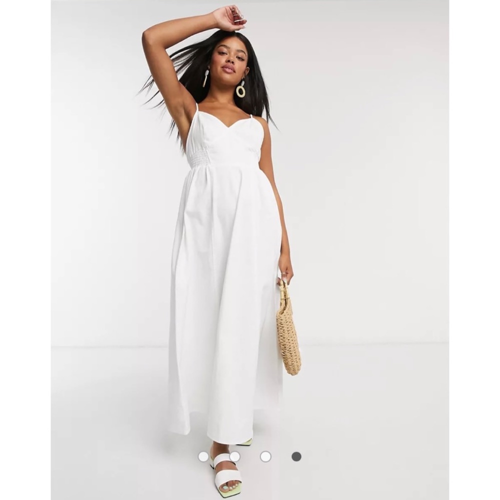 ASOS DESIGN Soft Denim Maxi Dress